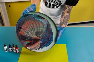 Clearly Creative Table KIT - Cosmic Pour