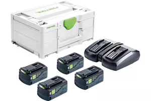 Laddpaket SYS 18V 4x5,0/TCL 6 Festool