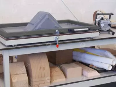 Global Vakuumpress VP-C med vakuumpump