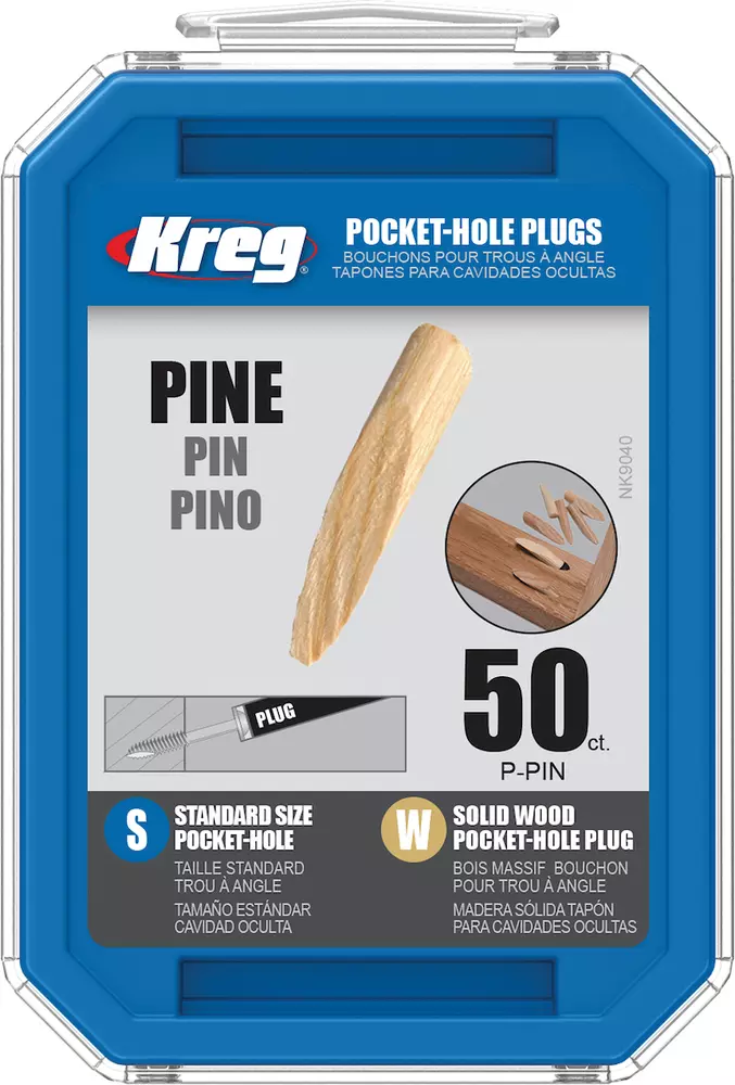 Kreg Standard Pocket-Hole Plugs - pine, 50 pcs IGM