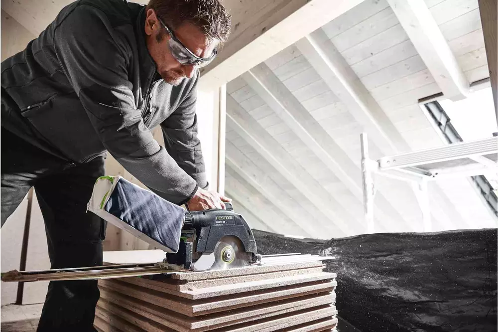 Cirkelsåg 18 V HKC 55 5,0 EBI- Festool