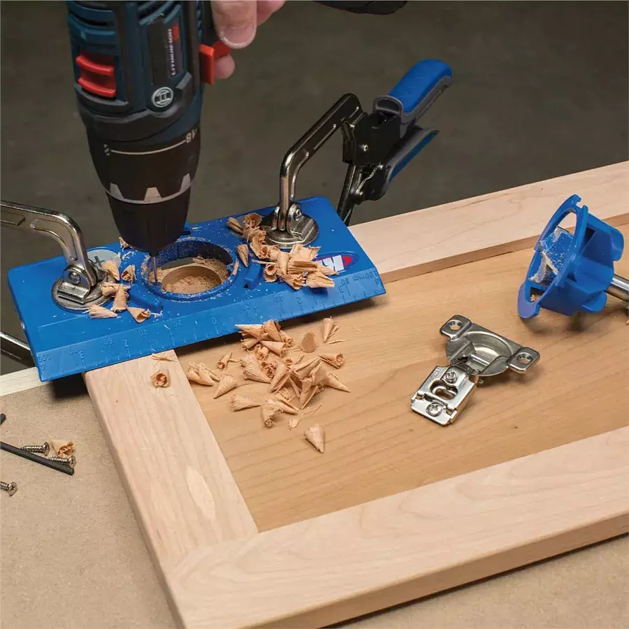 Kreg Concealed Hinge Jig / Jigg för borrning av grytgångjärn