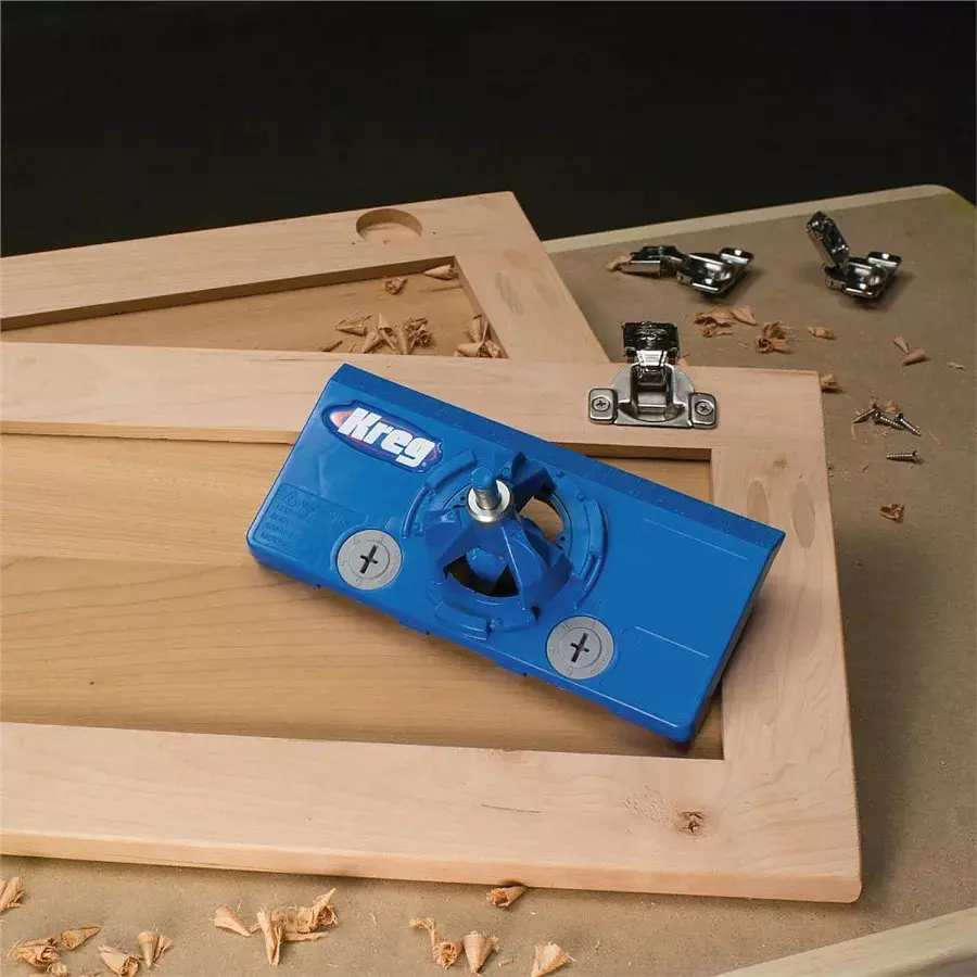 Kreg Concealed Hinge Jig / Jigg för borrning av grytgångjärn