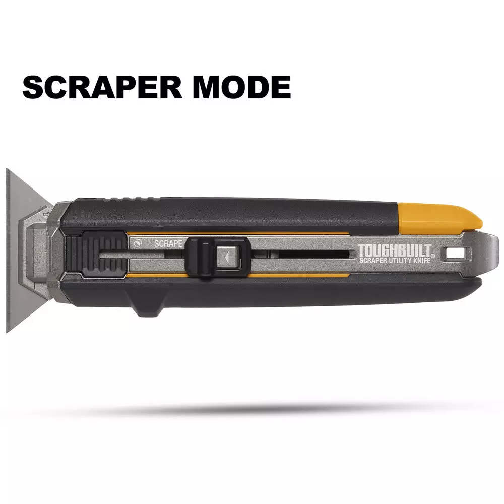 Toughbuilt 2in1 Universalkniv & Skrapa inkl. 5 blad