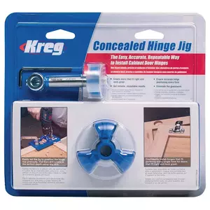 Kreg Concealed Hinge Jig / Jigg för borrning av grytgångjärn