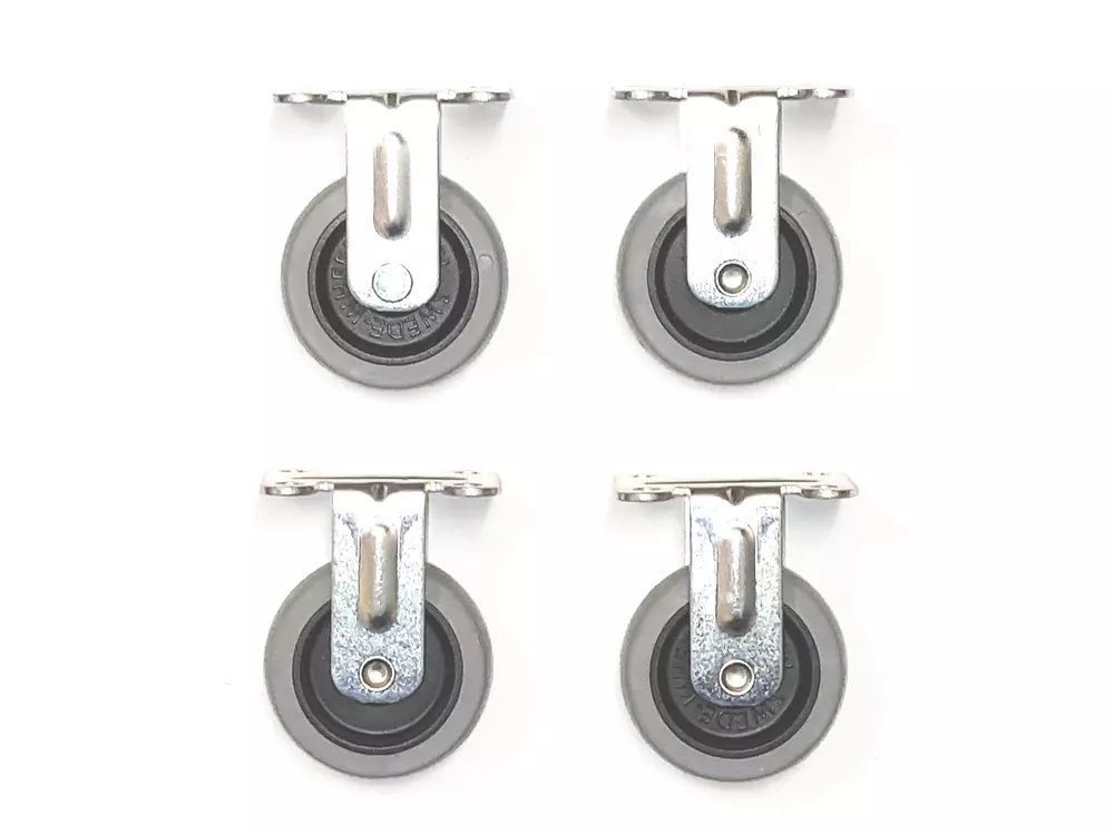 Länkhjul Swede-Wheel 50 mm fast (4-pack)