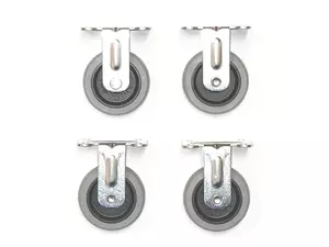 Länkhjul Swede-Wheel 50 mm fast (4-pack)