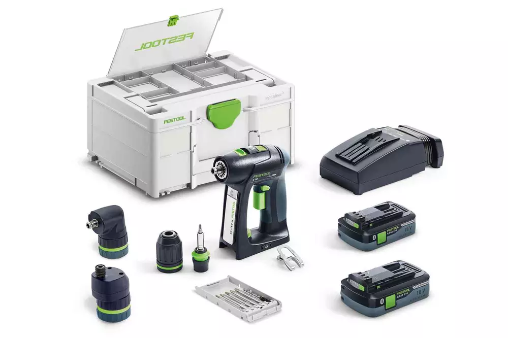 Skruvdragare C 18 HPC 4,0 I-Se Festool