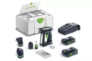 Skruvdragare C 18 HPC 4,0 I-Se Festool
