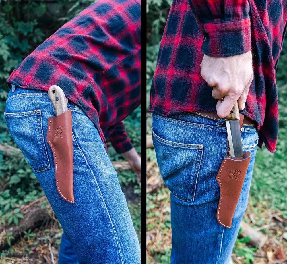 BeaverCraft BSH2 Glacier Bushcraft kniv