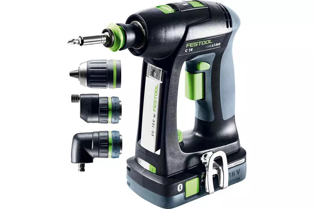 Skruvdragare C 18 HPC 4,0 I-Se Festool