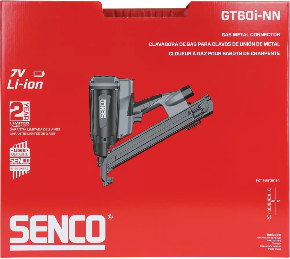 GT60i-NN (38-64MM) GASDRIVET ANKARSPIKVERKTYG 34° - KAMPANJ