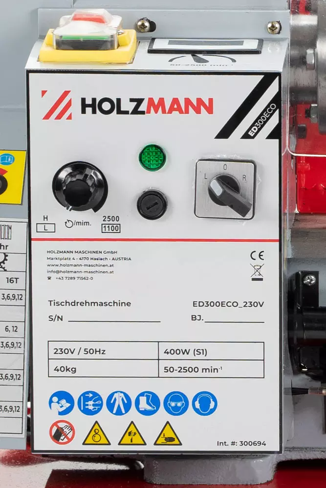 Holzmann ED300ECO Bänksvarv Holzmann