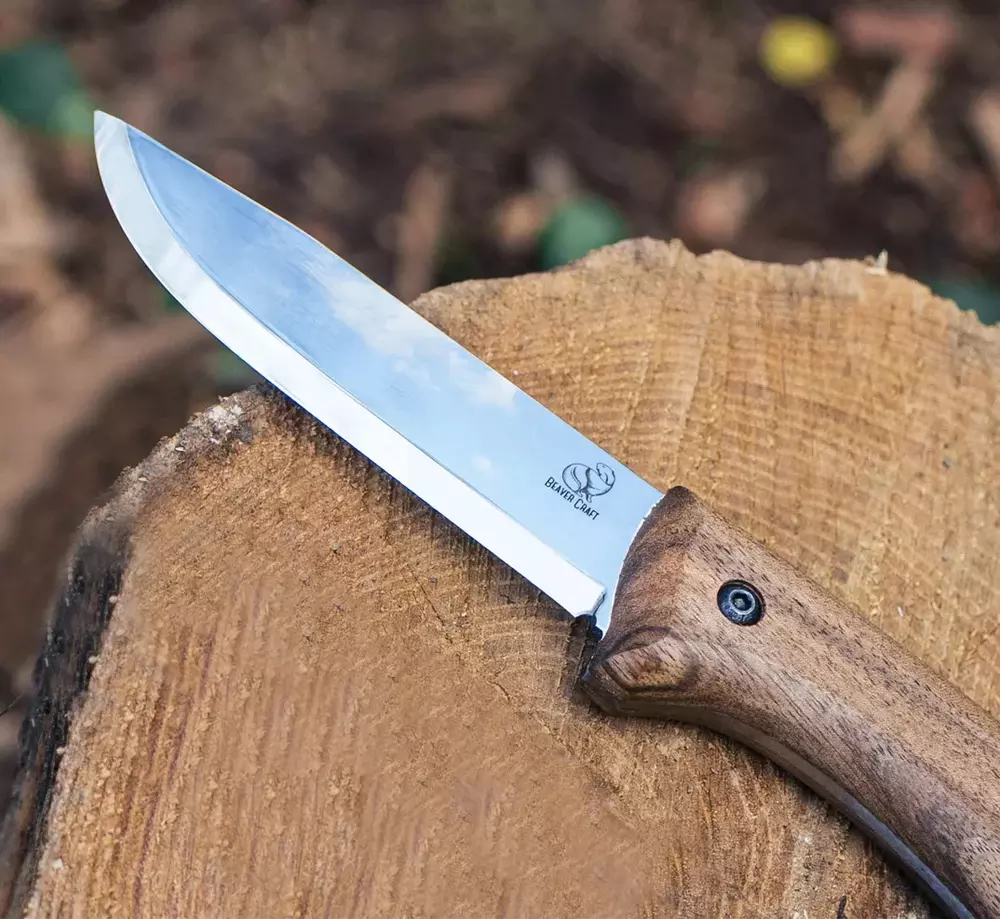 BeaverCraft BSH2 Glacier Bushcraft kniv
