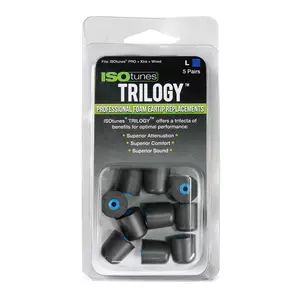 ISOTUNES Öronproppar för Pro & Xtra 5-pack Large