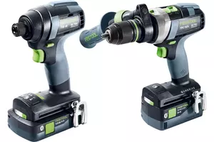 Festool Skruvdragarpaket TID 18 5,0/4,0-Set TPC 18/4