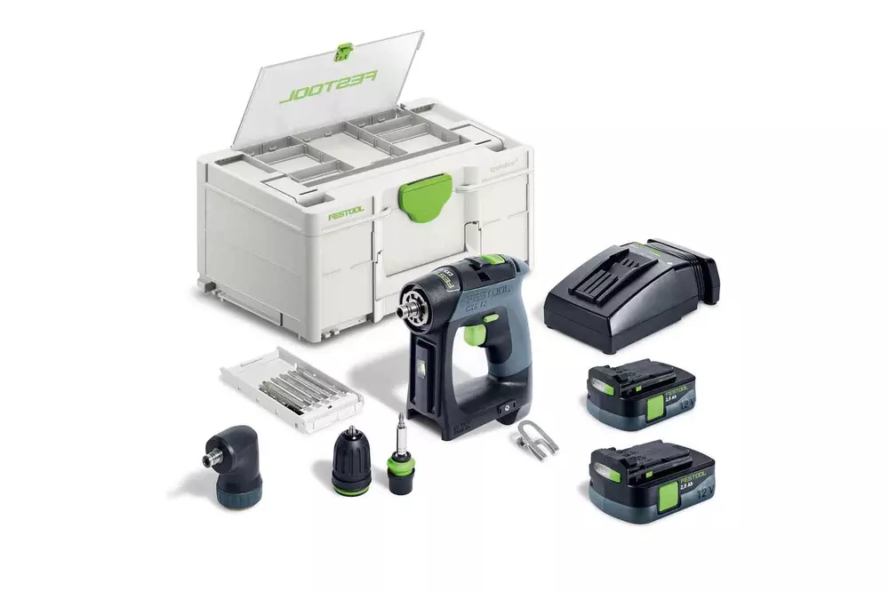 Festool Skruvdragare CXS 12 2,5-Set