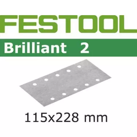 Slippapper STF 115x228 P40 BR2 FESTOOL