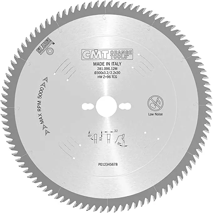 Trapetssågklinga D300 Z96 d30 skärbredd 3,2 TB