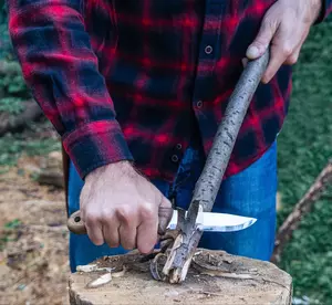 BeaverCraft BSH2 Glacier Bushcraft kniv