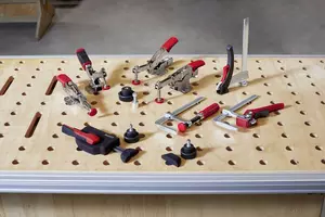 Horisontal-nedhållarklämma BESSEY