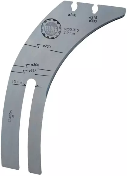 Klyvkniv 2,0 mm för EURO sågskydd