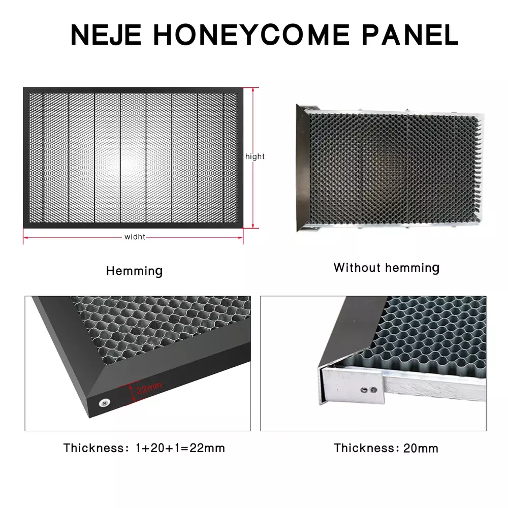 NEJE H8554 Underlag för laser 540 x 850 mm