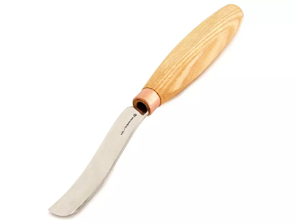 BeaverCraft K6L/15 Skölp lång böjd - svep 6L 15mm