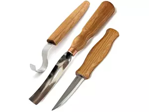 BeaverCraft S14 - Skedkarvning SET (med skölp)