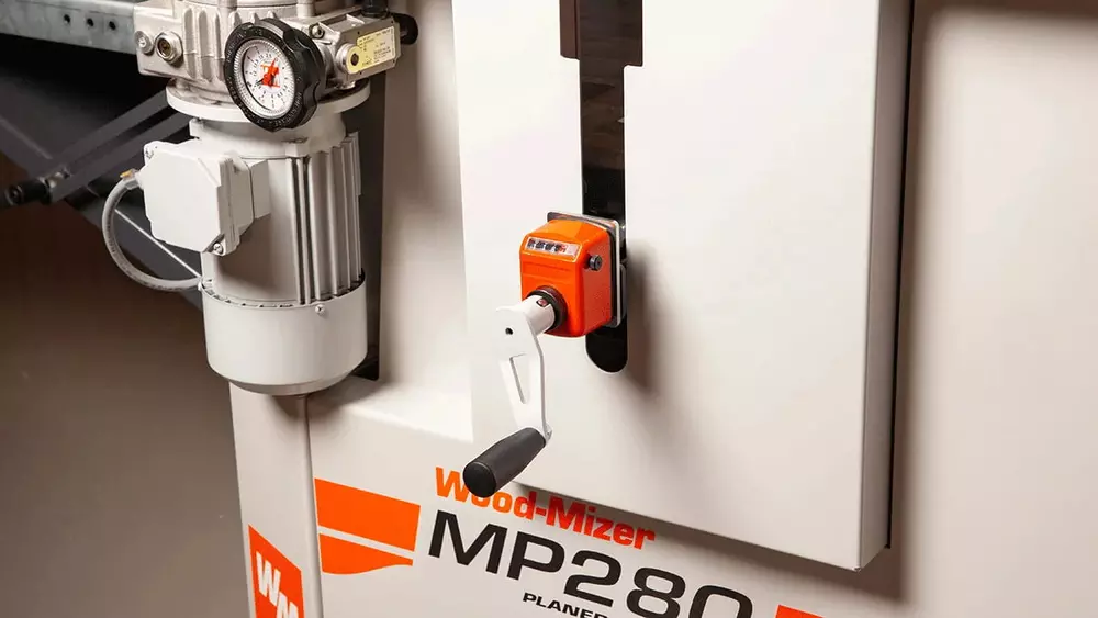 4-Sided Planer/Moulder, PRO, variable speed 2-15m/min, incl 400V