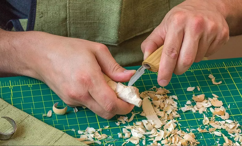 BeaverCraft C8 - Karvsnittskniv liten / Täljkniv