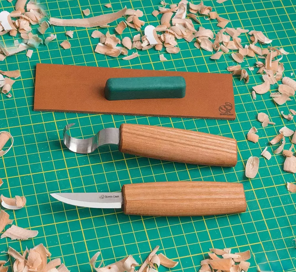 BeaverCraft S01 - Skedkarvning SET 1