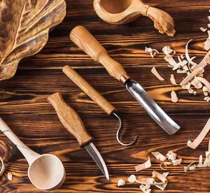BeaverCraft S14 - Skedkarvning SET (med skölp)