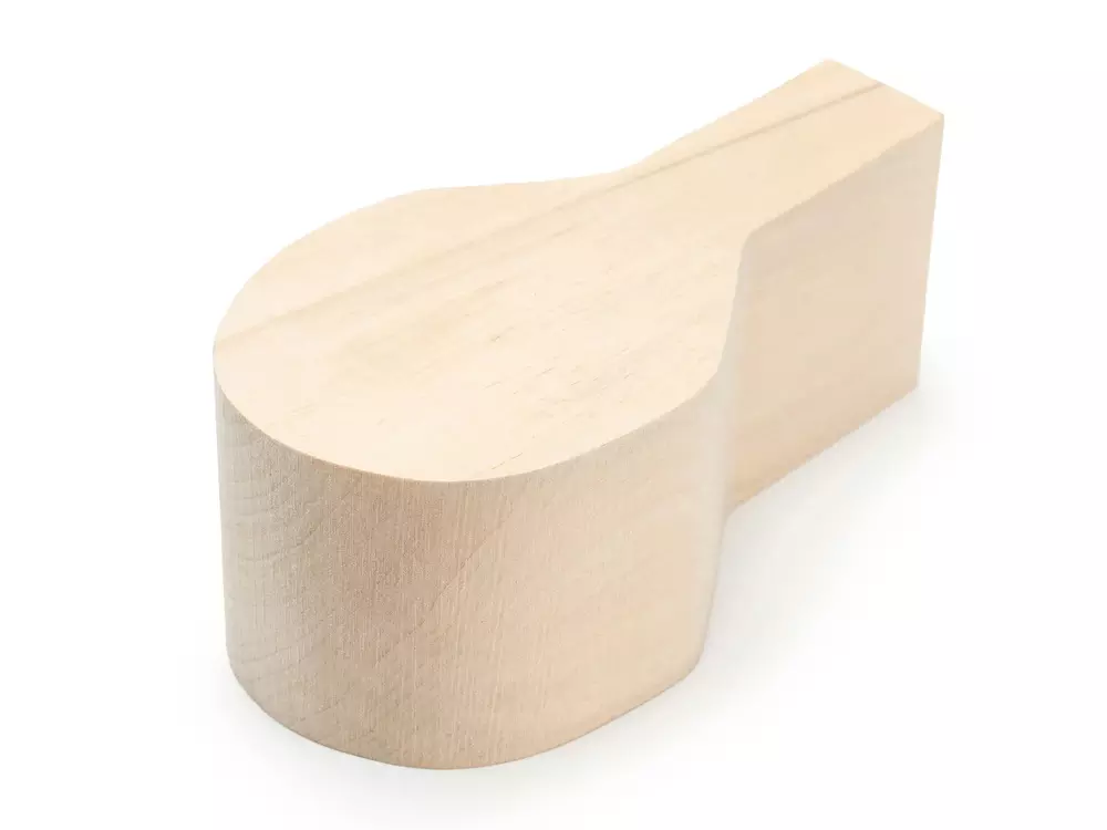 BeaverCraft B3 Träämne Lind för kåsa (135 x 77 x 54 mm)