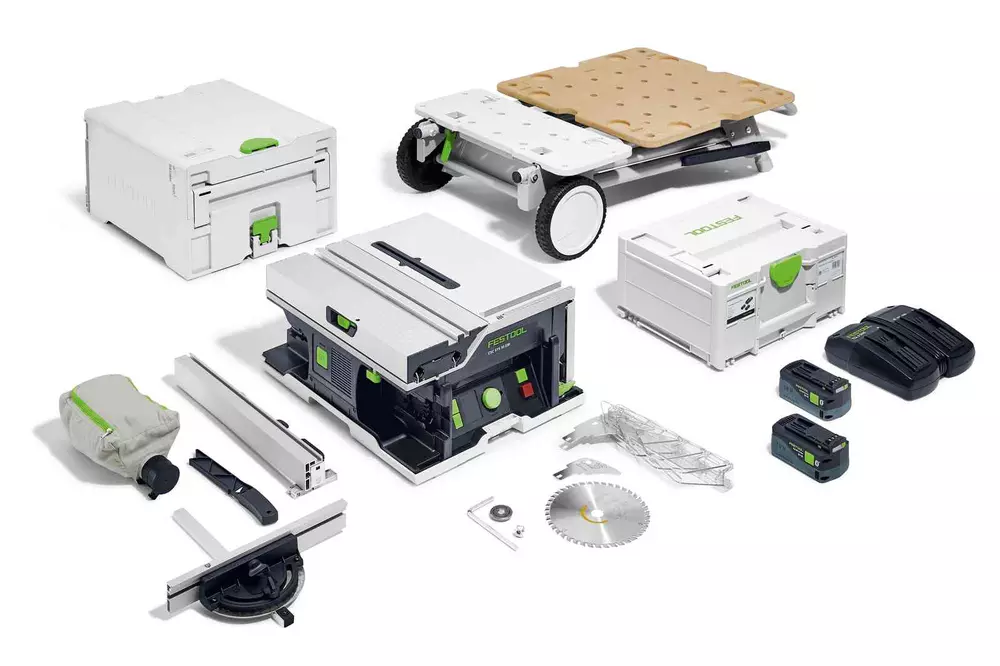 Batteridriven bordssåg CSC SYS 50 EBI-Set FESTOOL