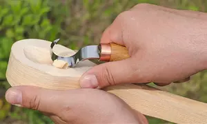BeaverCraft B1 Träämne Lind för sked (260 x 65 x 40 mm)