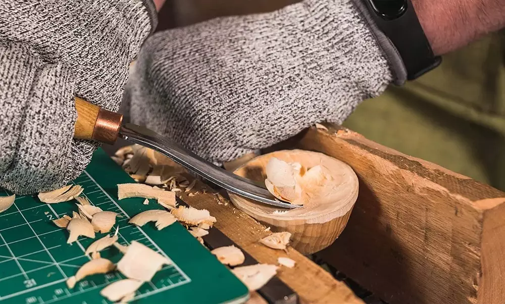 BeaverCraft K6L/15 Skölp lång böjd - svep 6L 15mm