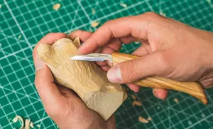 BeaverCraft C8 - Karvsnittskniv liten / Täljkniv