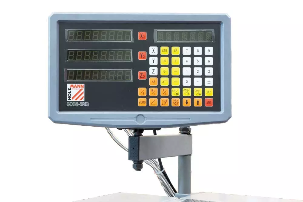 Metallsvarv 3-Achs-Digitalanzeige Holzmann