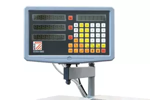 Metallsvarv 3-Achs-Digitalanzeige Holzmann