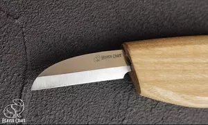 BeaverCraft C2 - Karvsnittskniv / Täljkniv