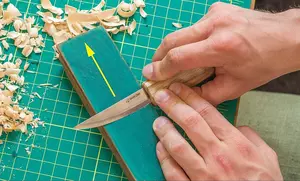 BeaverCraft S13 - Skedkarvning SET i tygrulle