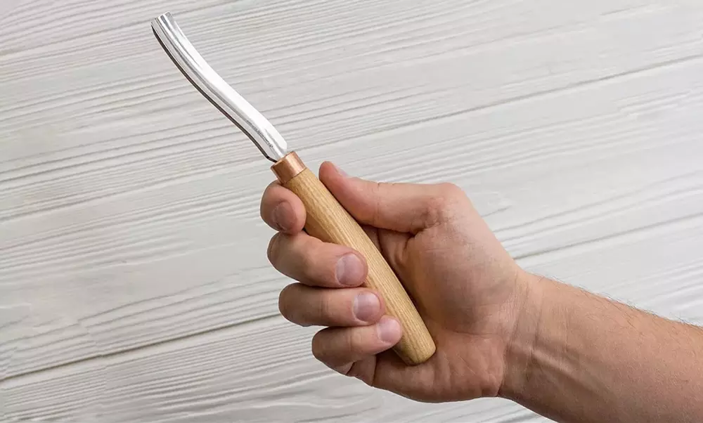 BeaverCraft K6L/15 Skölp lång böjd - svep 6L 15mm
