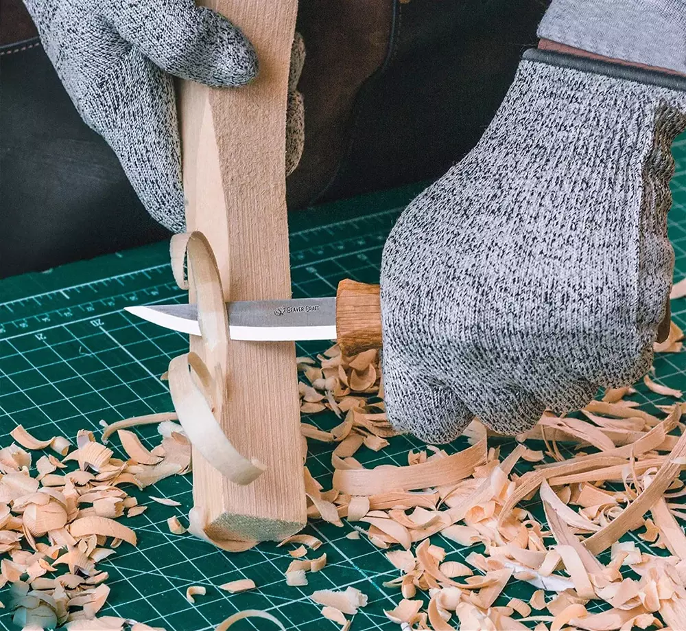 BeaverCraft S14 - Skedkarvning SET (med skölp)