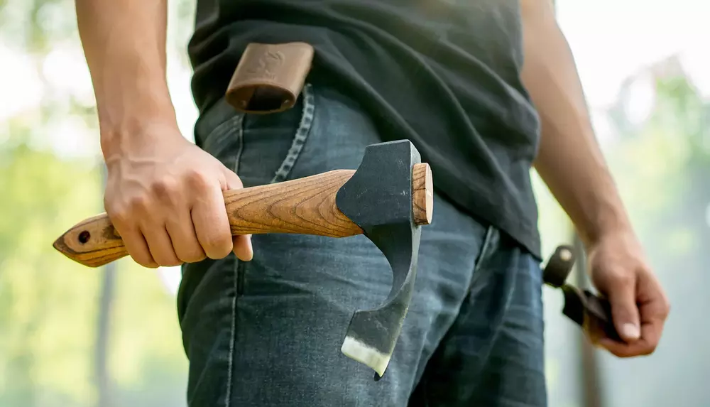 BeaverCraft AX2 – Tjäckelyxa / Compact Wood Carving Adze