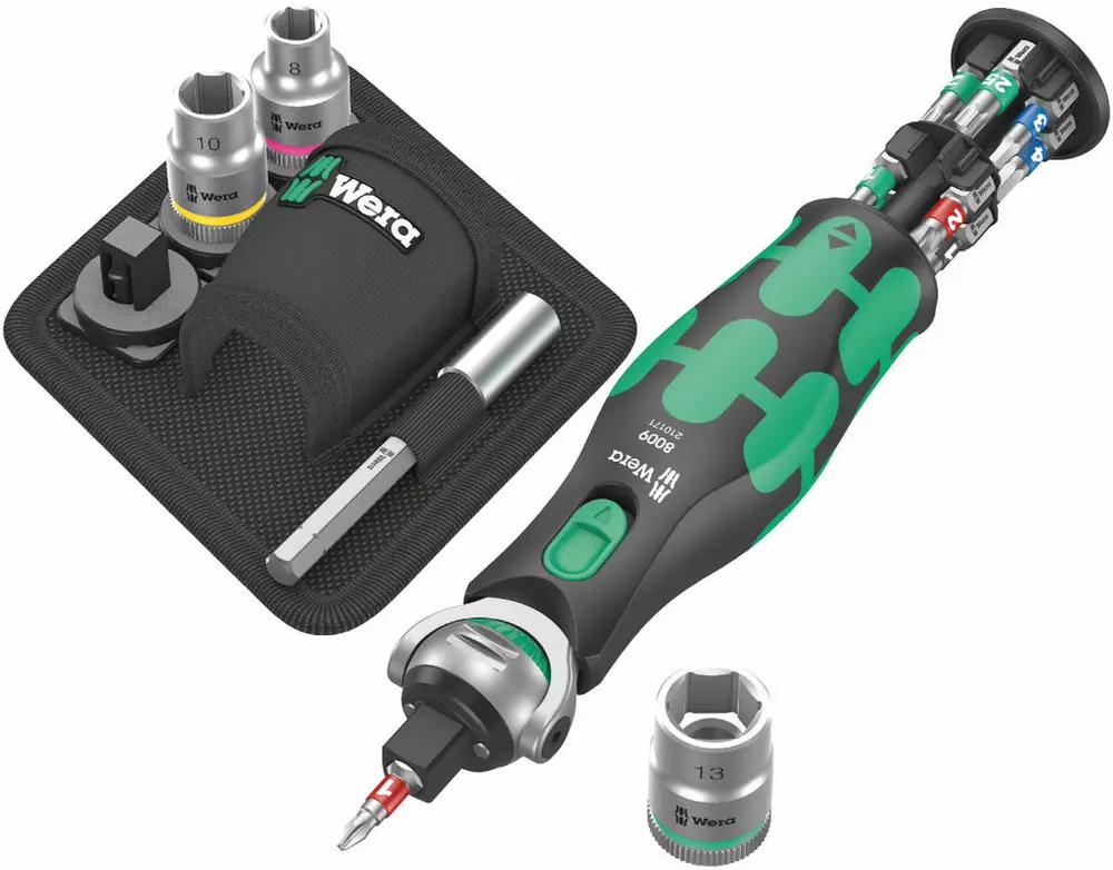 Wera 8009 Zyklop Pocket sats 2, 18 delar