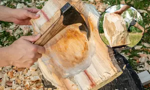 BeaverCraft AX2 – Tjäckelyxa / Compact Wood Carving Adze
