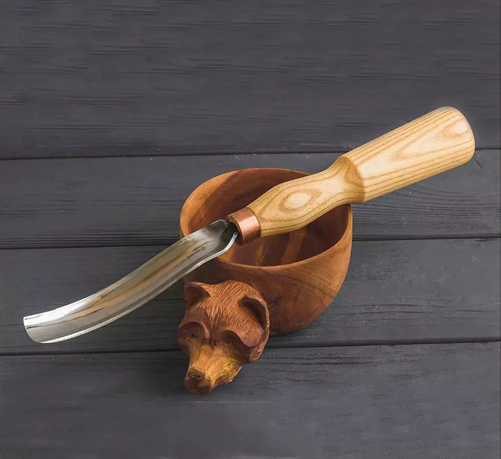 BeaverCraft G7L/22 Skölp lång böjd - svep 7L 22mm