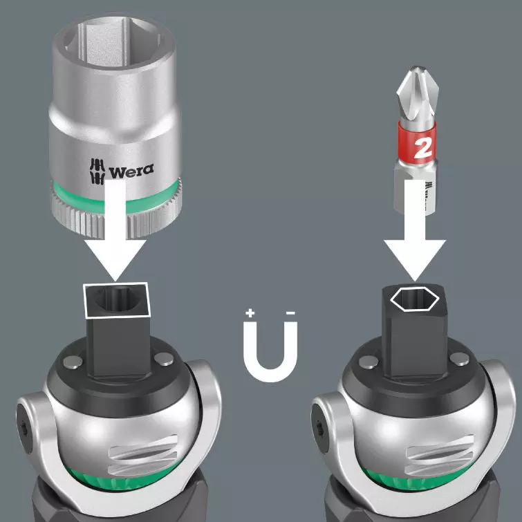 Wera 8009 Zyklop Pocket sats 2, 18 delar