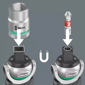 Wera 8009 Zyklop Pocket sats 2, 18 delar